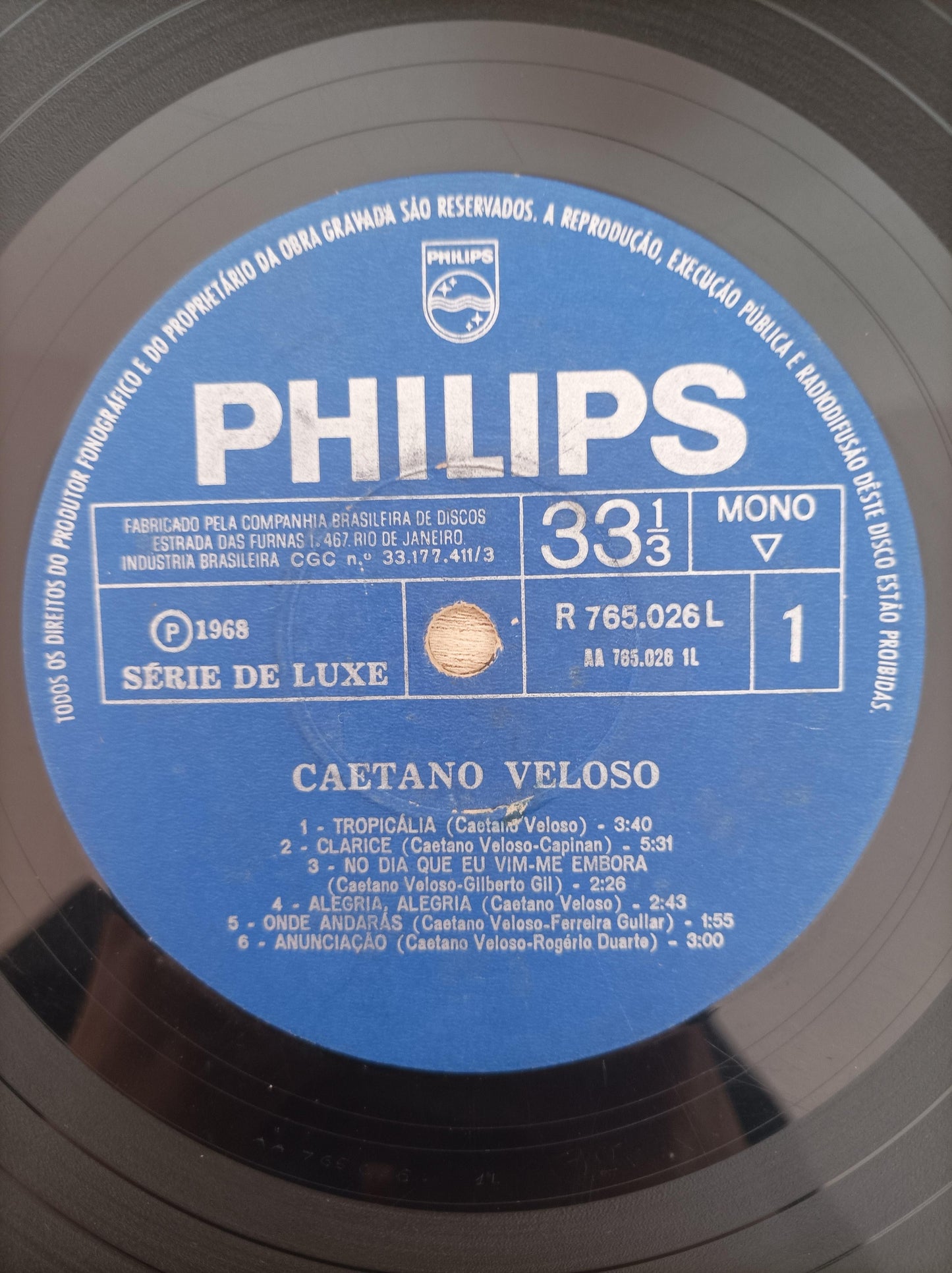 Lp Vinil Caetano Veloso 1968 , Leia