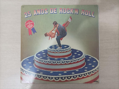Lp Vinil 25 Anos de Rock'n Roll Duplo