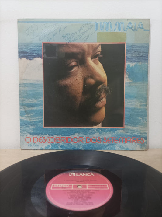 Lp Vinil Tim Maia O Descobridor Dos Sete Mares