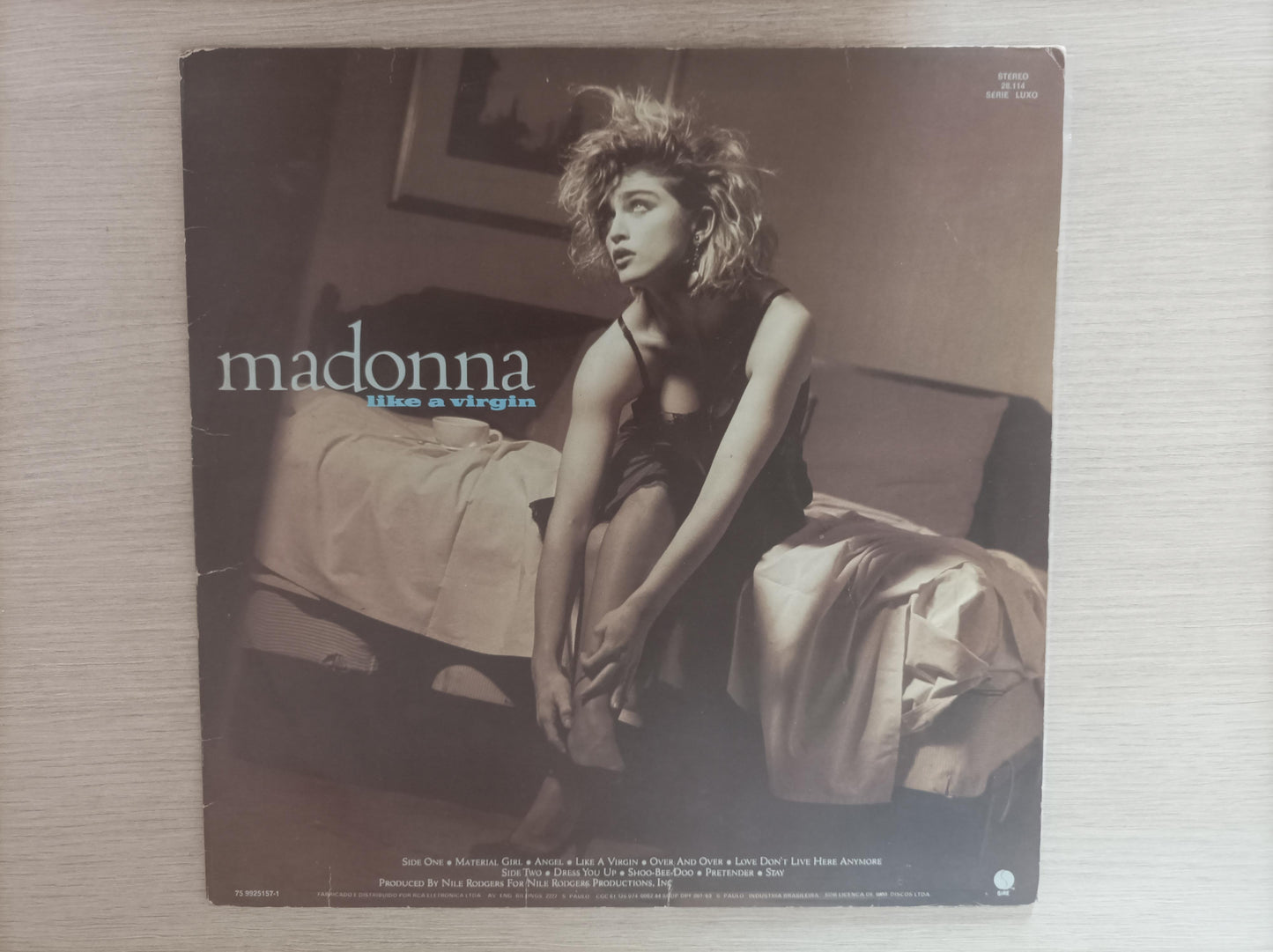 Disco Vinil Like A Virgin Madonna A
