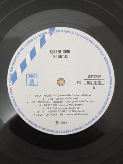 Lp Vinil The Beatles Rubber Soul Com Encarte