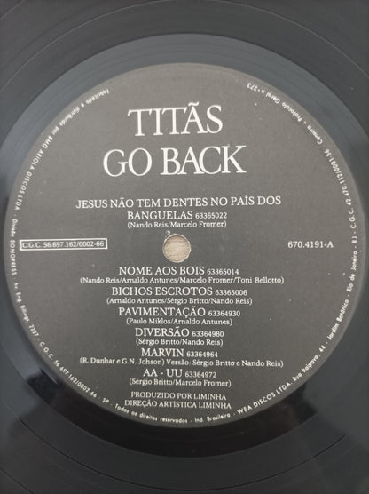 Lp Vinil Titãs Go Back