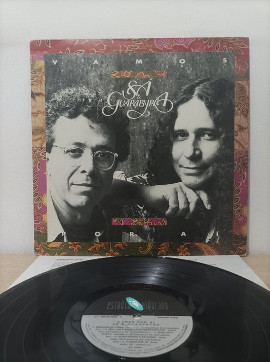 Lp Vinil Sá & Guarabyra Vamos Por Aí Com Encarte