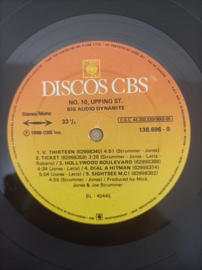 Disco Vinil No 10 Upping St Big Audio Dynamite Com Encarte A