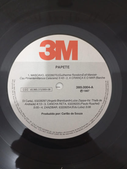 Lp Vinil Papete 1987 Com Encarte