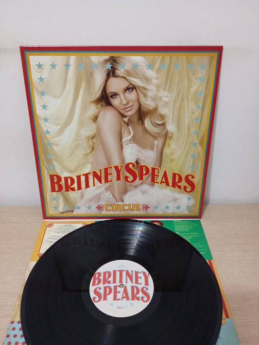 Lp Vinil Britney Spears Circus Com Encarte Importado USA