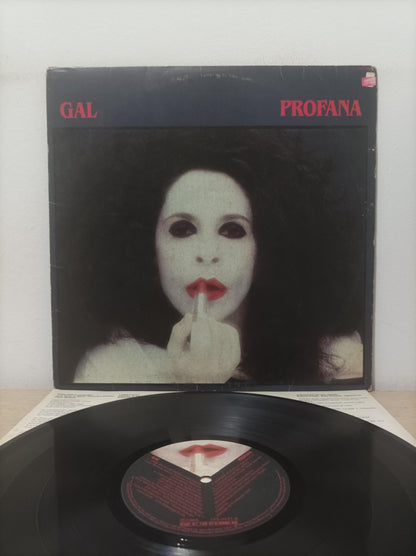 Disco Vinil Profana Gal Costa Com Encarte A