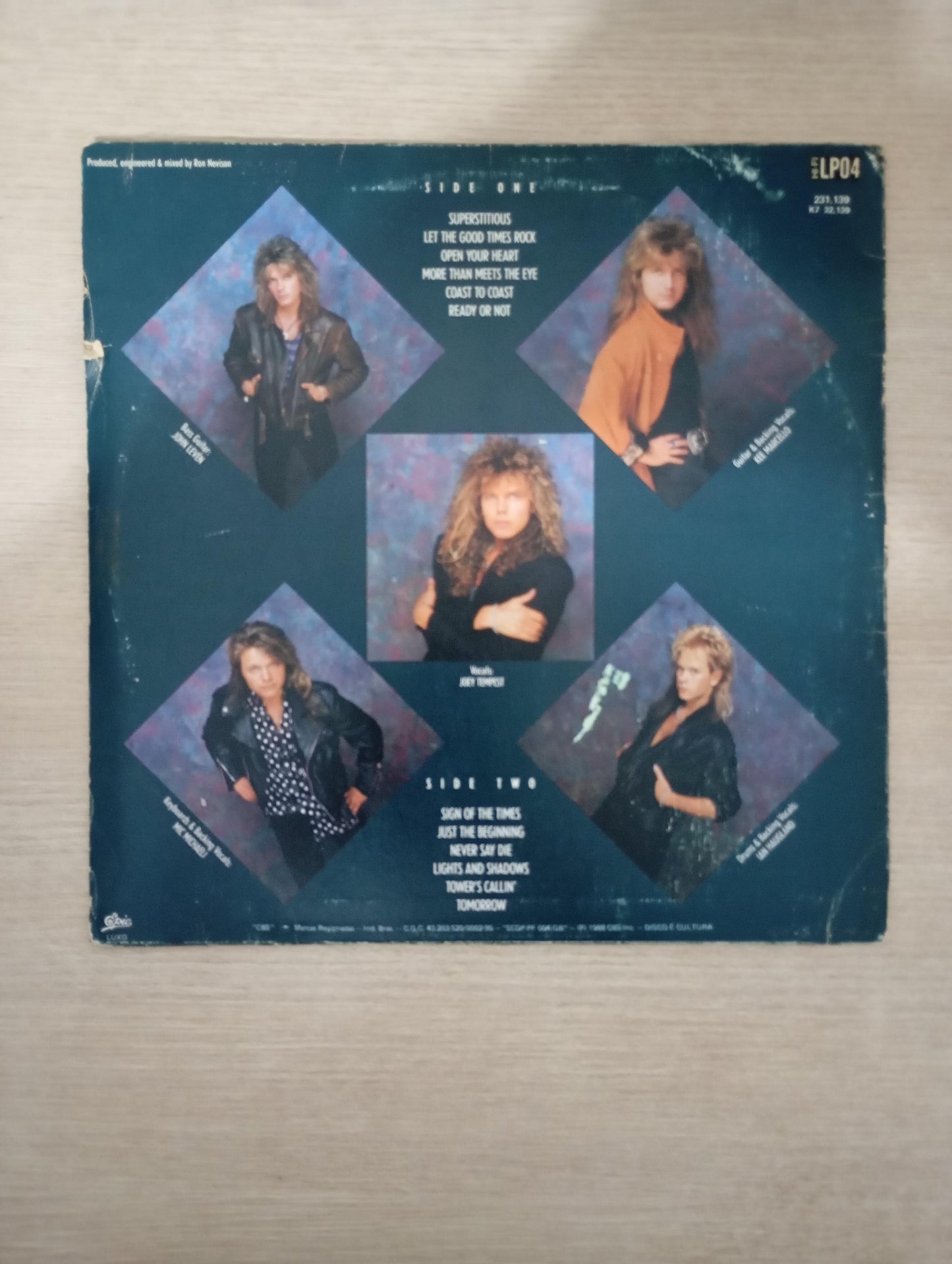 Lp Vinil Europe Out Of This World Com Encarte