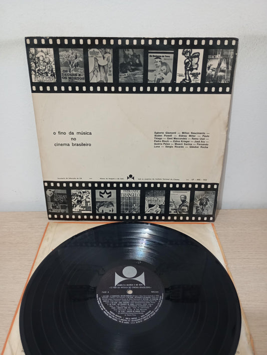 Lp Vinil O fino Da Música no Cinema Brasileiro Com Encarte