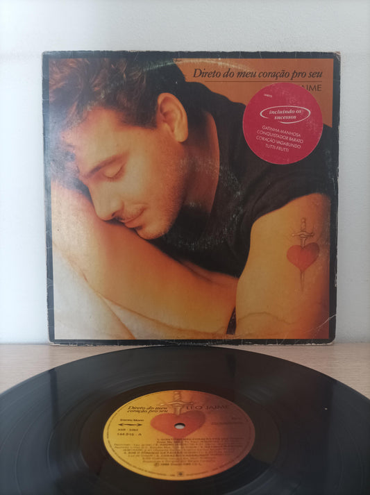 Lp Vinil Leo Jaime Direto Do Meu Coração Pro Seu