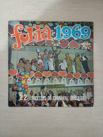 Lp Vinil Orquestra De Pereira Dos Santos Folia 1969