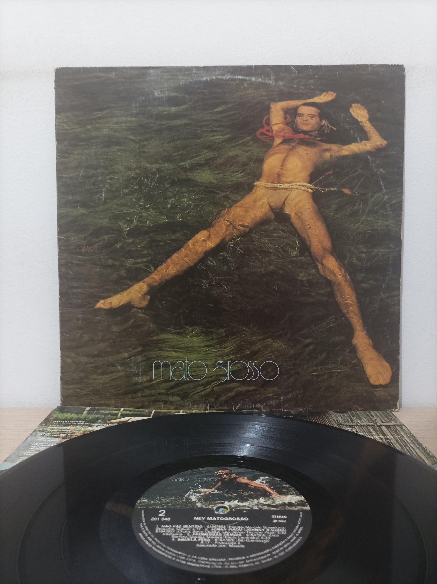 Disco Vinil Mato Grosso Ney Matogrosso Com Encarte A