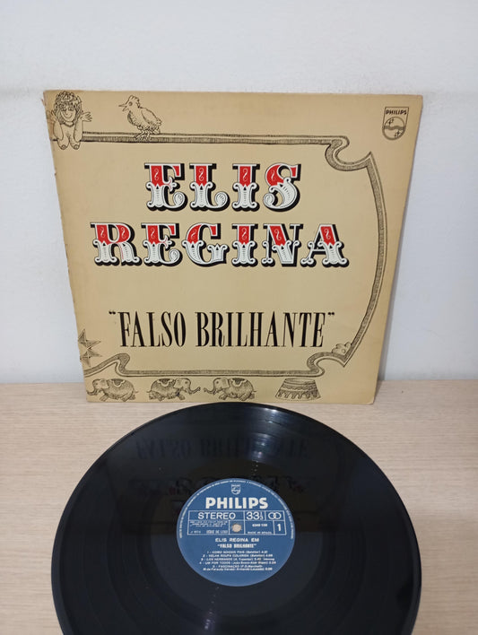 Lp Vinil Elis Regina Falso Brilhante Capa Dupla