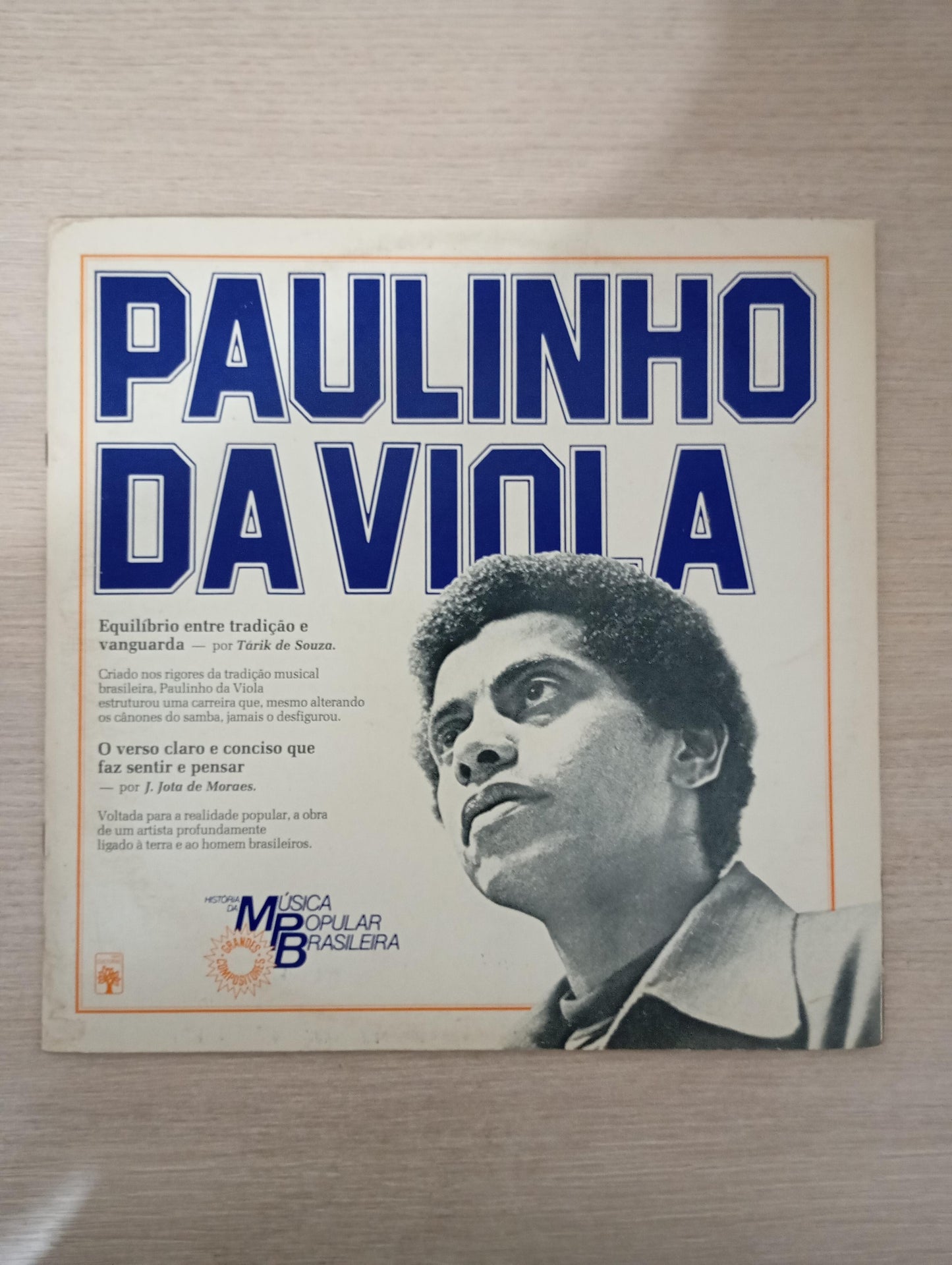 Lp Vinil Paulinho da Viola História da MPB Capa Dupla