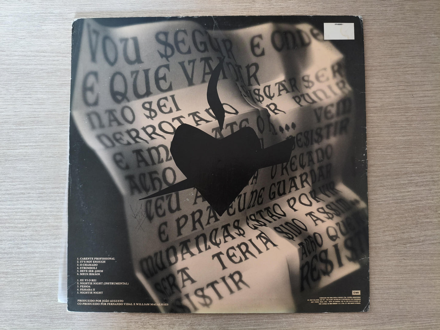 Lp Vinil Marina Lima O Chamado Com Encarte