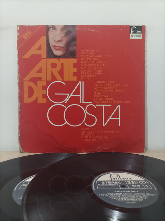 Lp Vinil Gal Costa A arte de Duplo