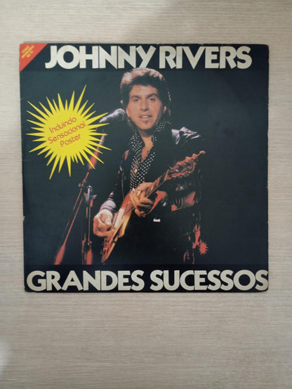 Lp Vinil Johnny Rivers Grandes Sucessos Com Encarte