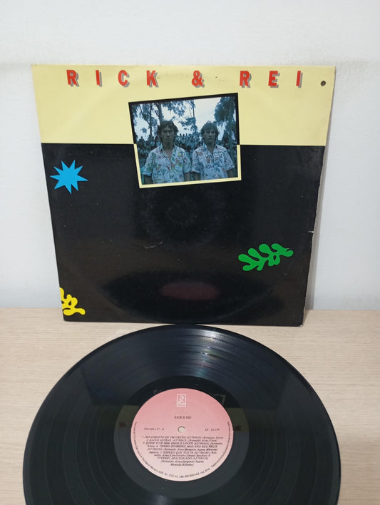 Lp Vinil Rick & Rei 1987