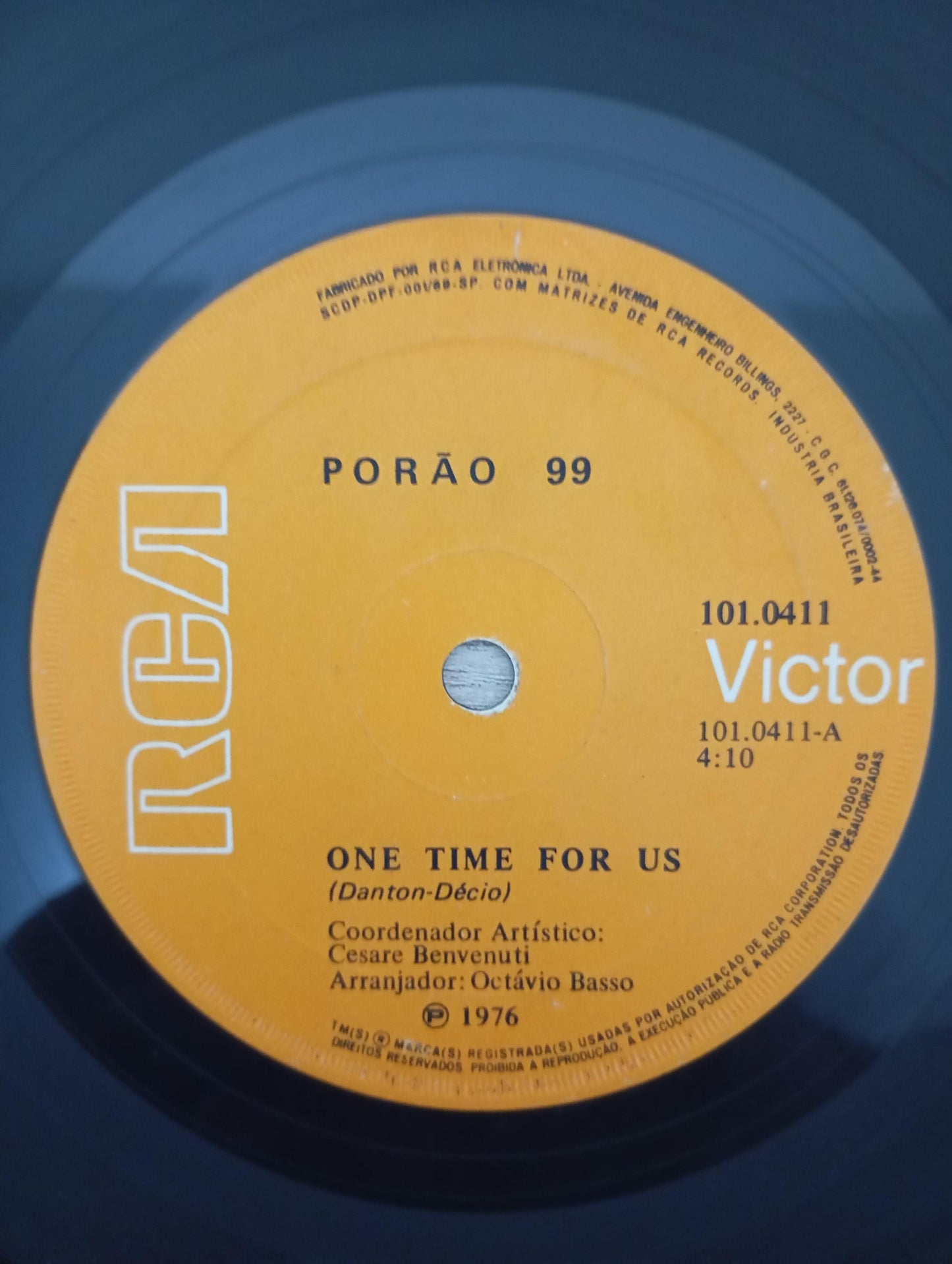 Vinil Compacto Porão 99 One Time For Us / Let Me Go Alone