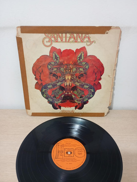 Lp Vinil Santana Festivál
