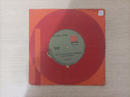 Compacto Vinil Elton John Lucy In The Sky With Diamonds