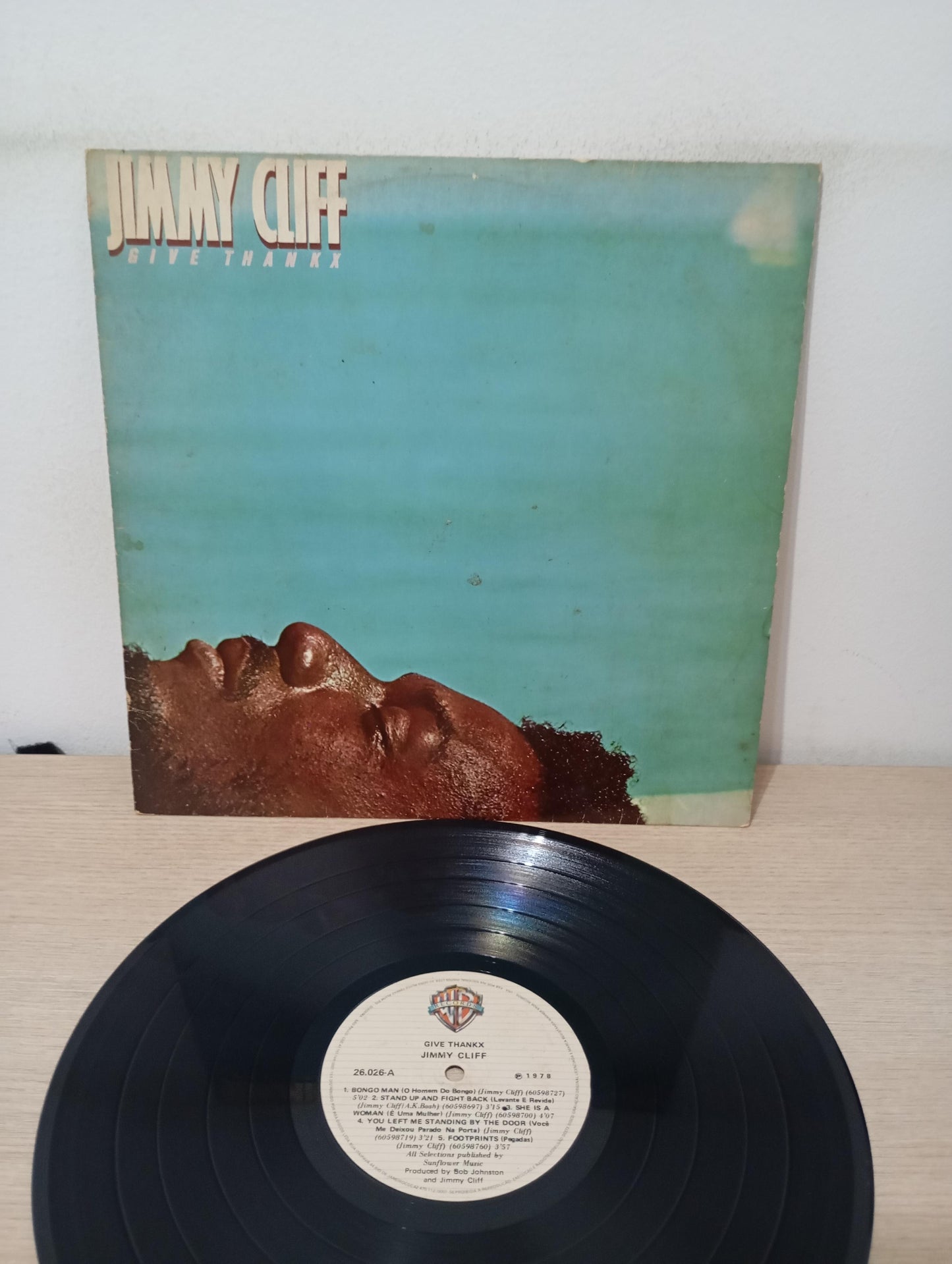 Lp Vinil Jimmy Cliff Give Thankx