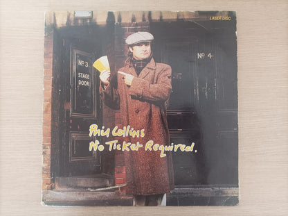 LD LaserDisc Phil Collins No Ticket Required Importado
