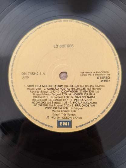 Lp Vinil Lo Borges 1972 1987 Tênis