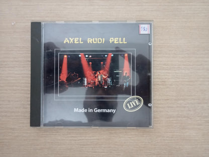 CD Axel Rudi Pell Made In Germany (Live) Importado