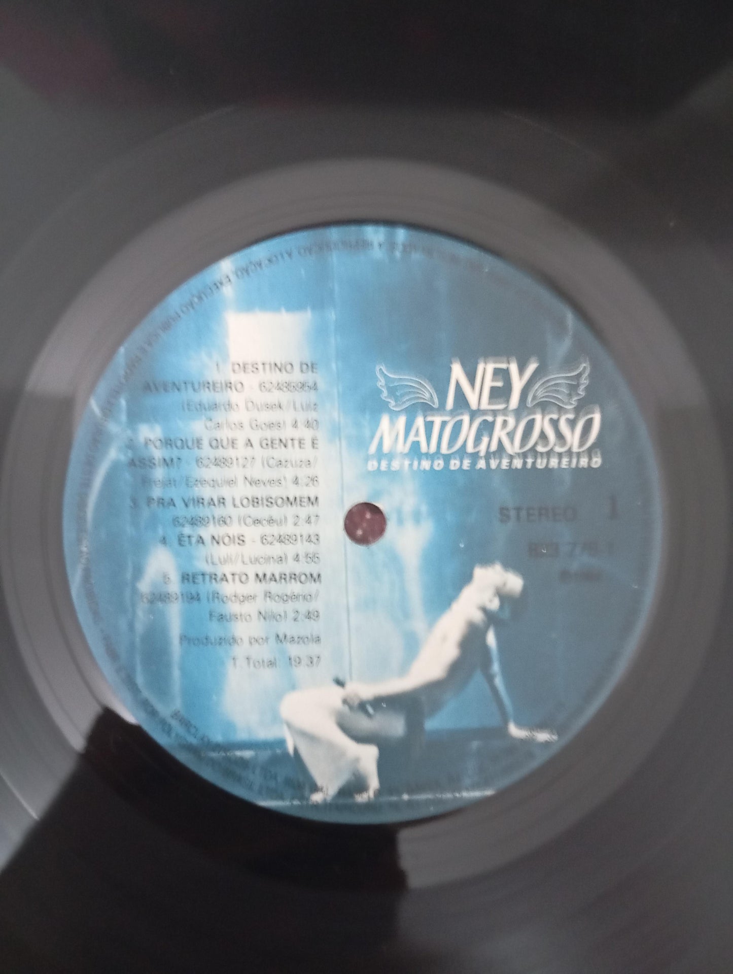 Lp Vinil Ney Matogrosso Destino De Aventureiro Com Encarte