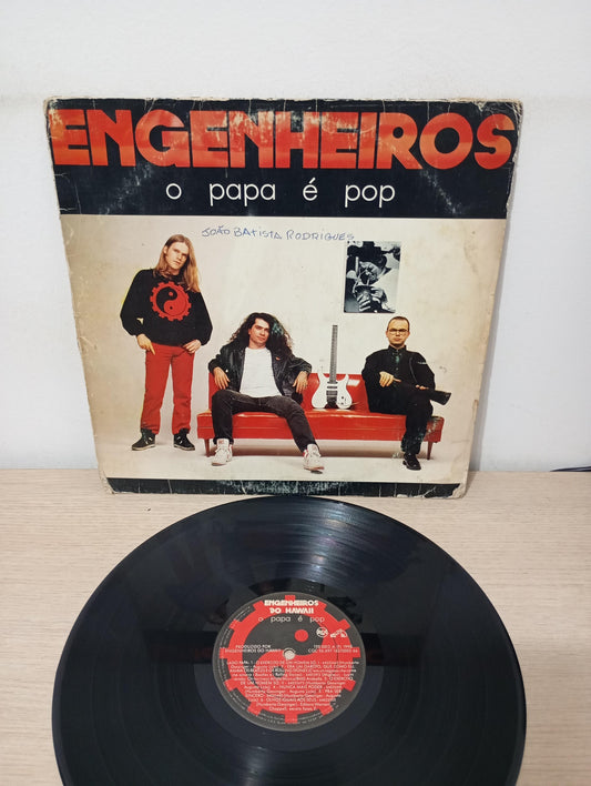 Lp Vinil Engenheiros Do Hawaii O Papa É Pop