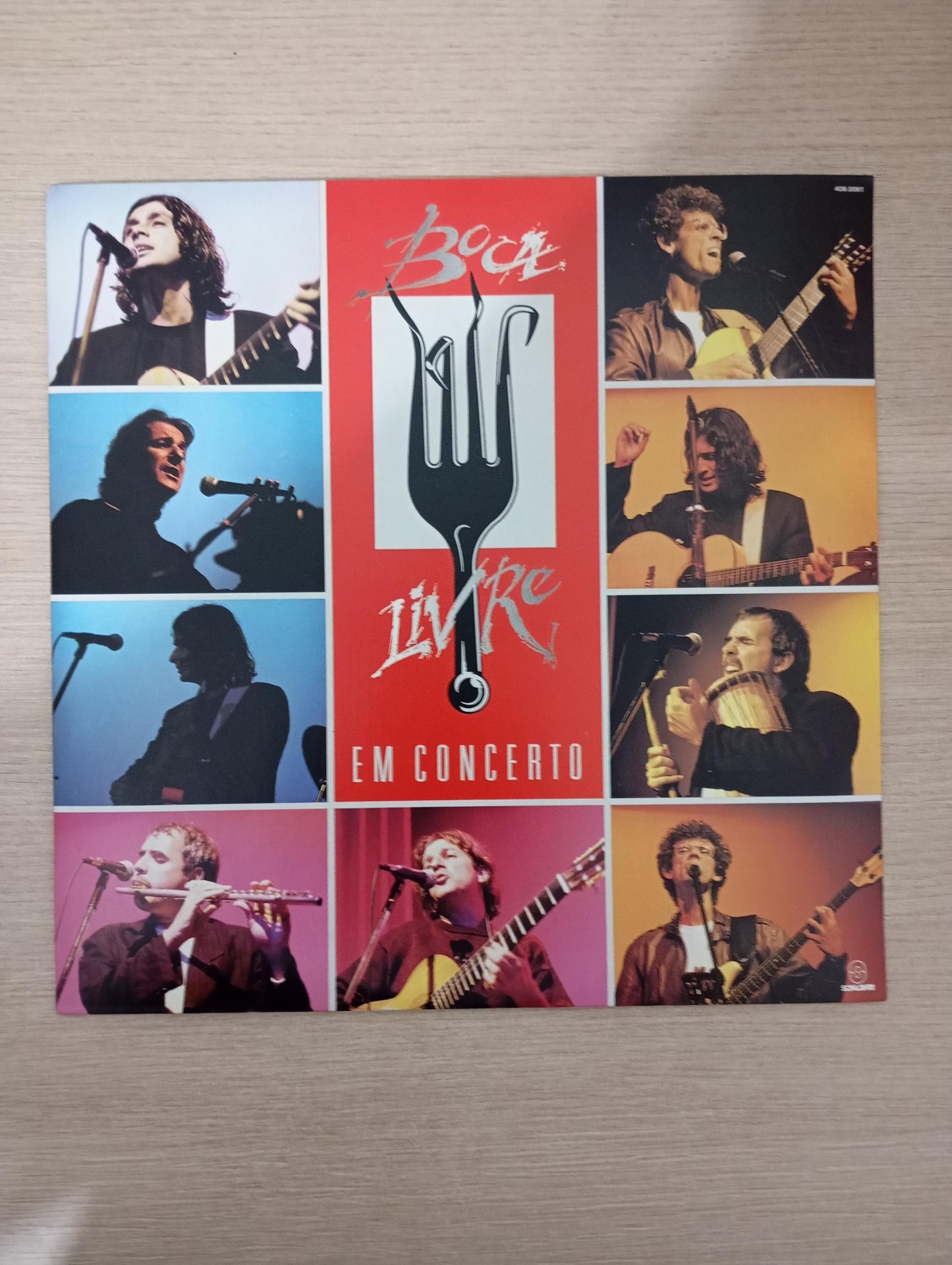 Lp Vinil Boca Livre Em Concerto Com Encarte