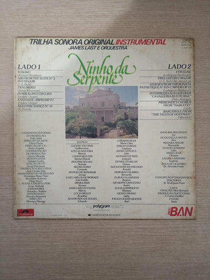 Lp Vinil Ninho da Serpente Trilha Sonora Instrumental