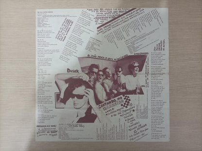 Lp Vinil Eduardo Dusek Cantando No Banheiro Com Encarte