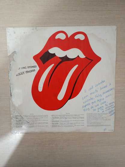 Lp Vinil The Rolling Stones Sticky Fingers Com Encarte
