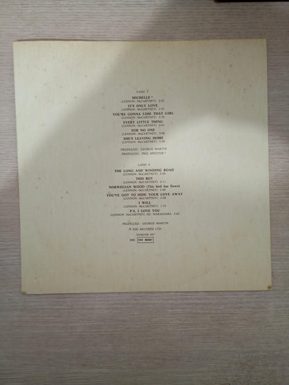 Lp Vinil The Beatles Love Songs Duplo Com Encartes