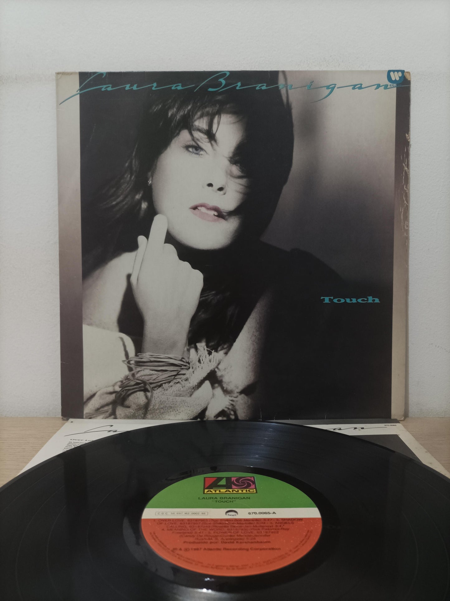 Lp Vinil Laura Branigan Touch Com Encarte