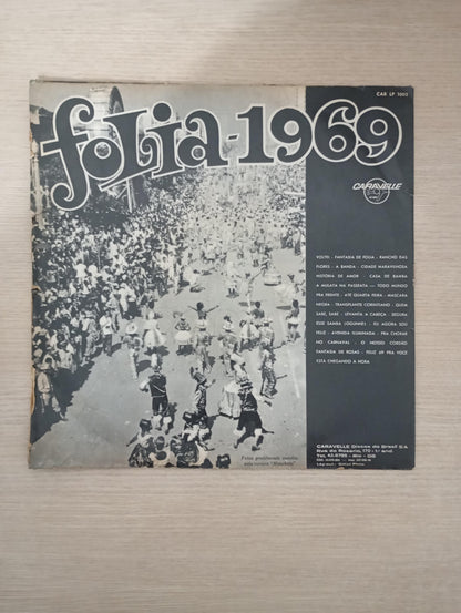 Lp Vinil Orquestra De Pereira Dos Santos Folia 1969