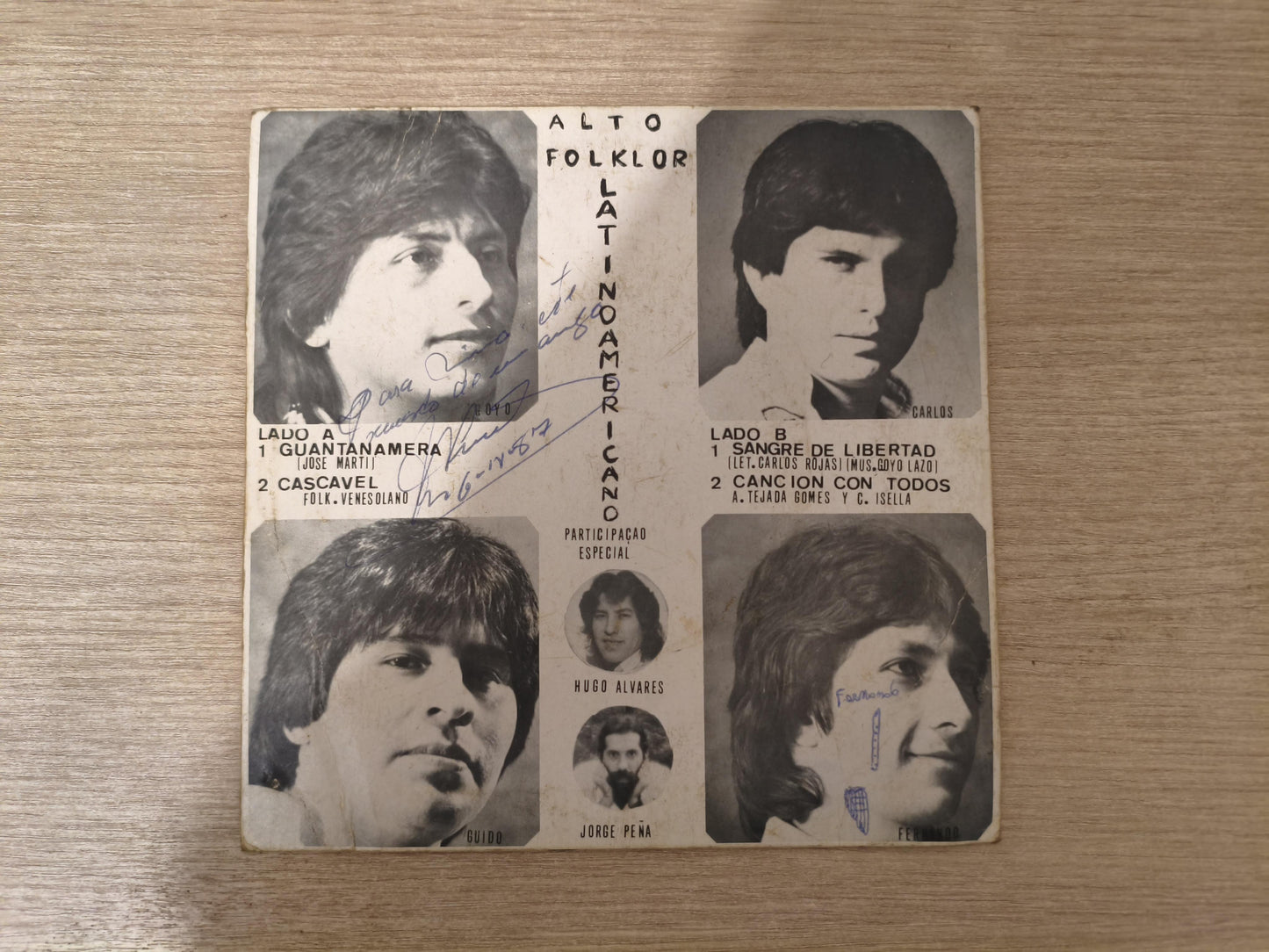 Compacto Vinil Són De Los Andes Sangre De Libertad