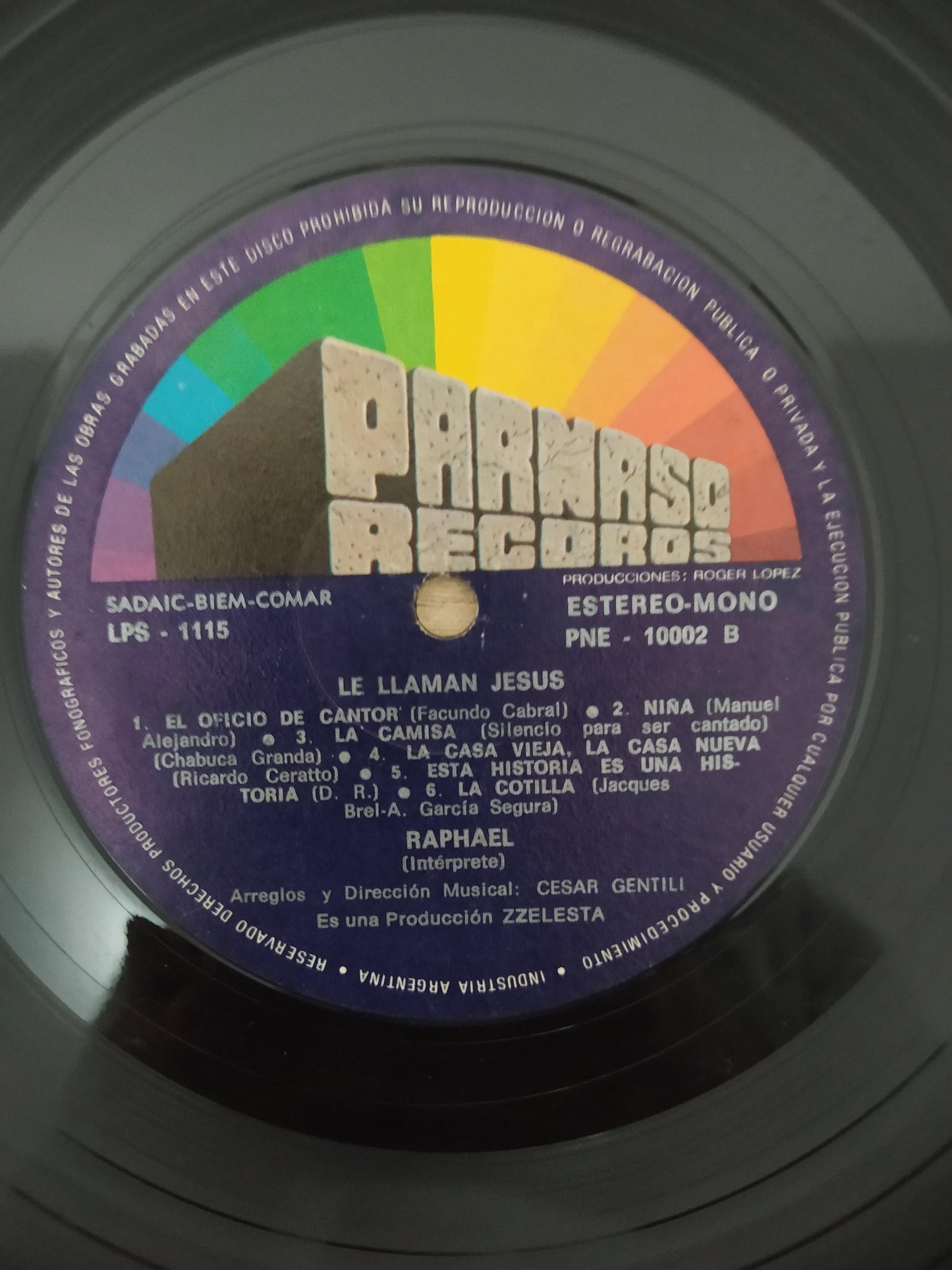 Lp Vinil Raphael Le Llaman Jesus! Importado