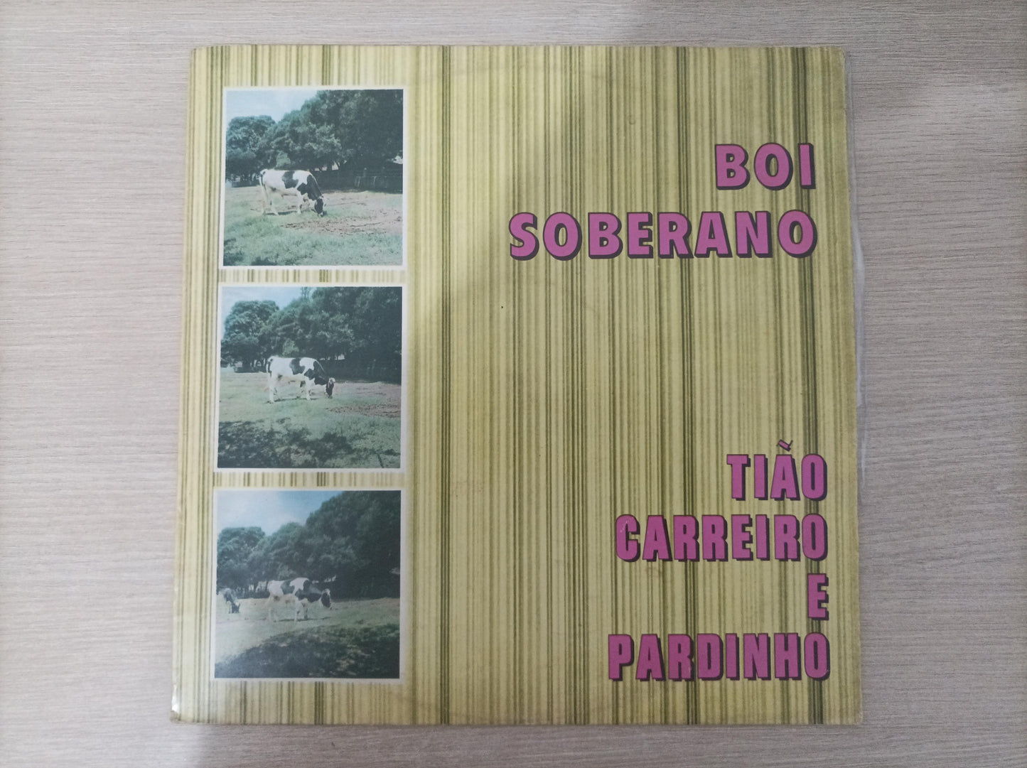 Lp Vinil Tião Carreiro E Pardinho Boi Soberano