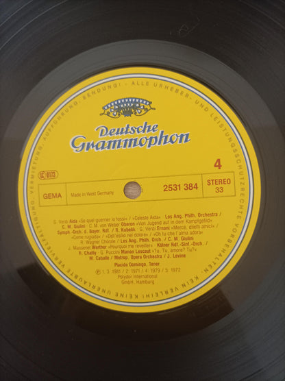 Lp Vinil Placido Domingo Greatest Hits Duplo Importado