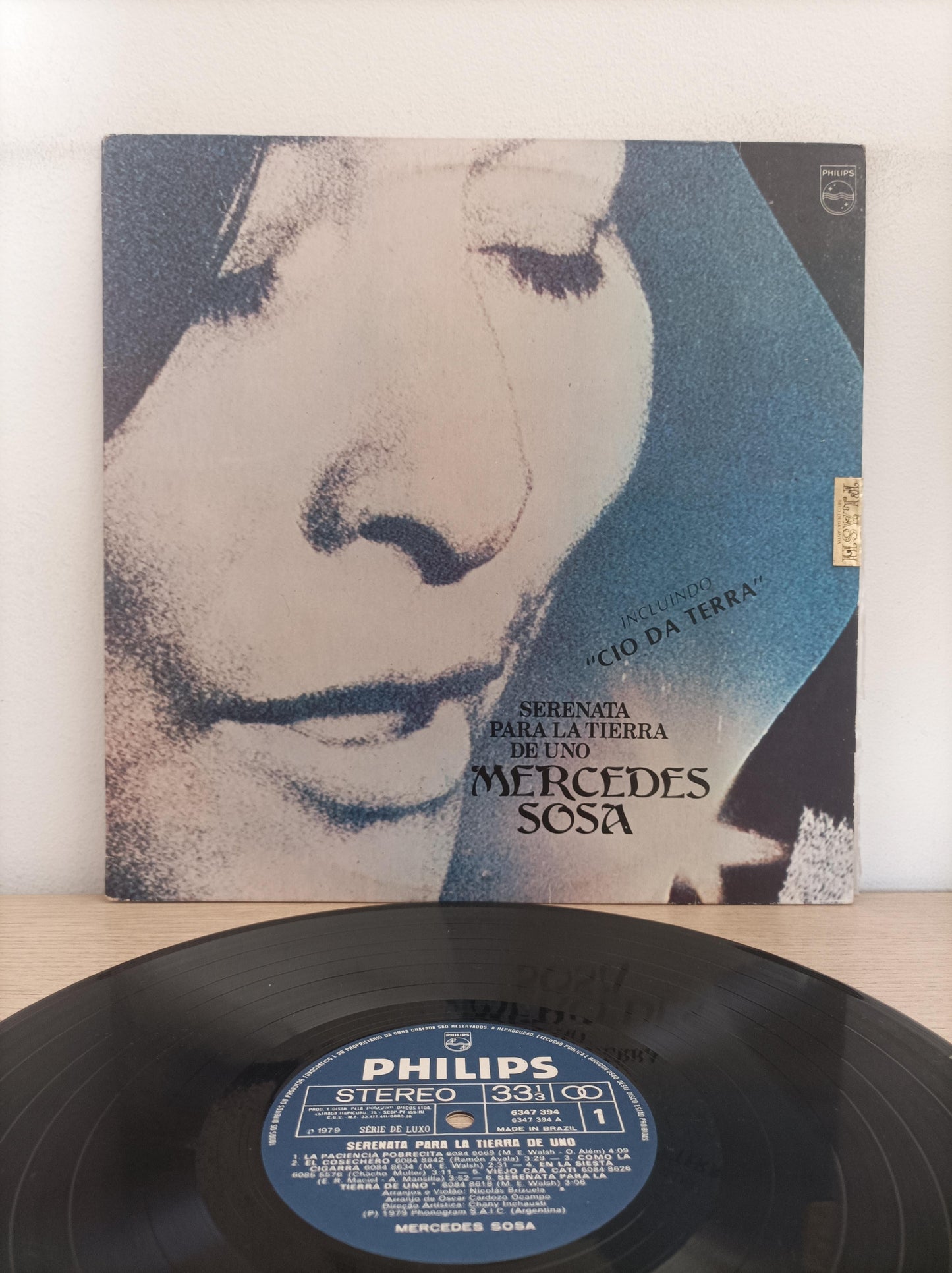 Lp Vinil Mercedes Sosa Serenata Para La Tierra De Uno