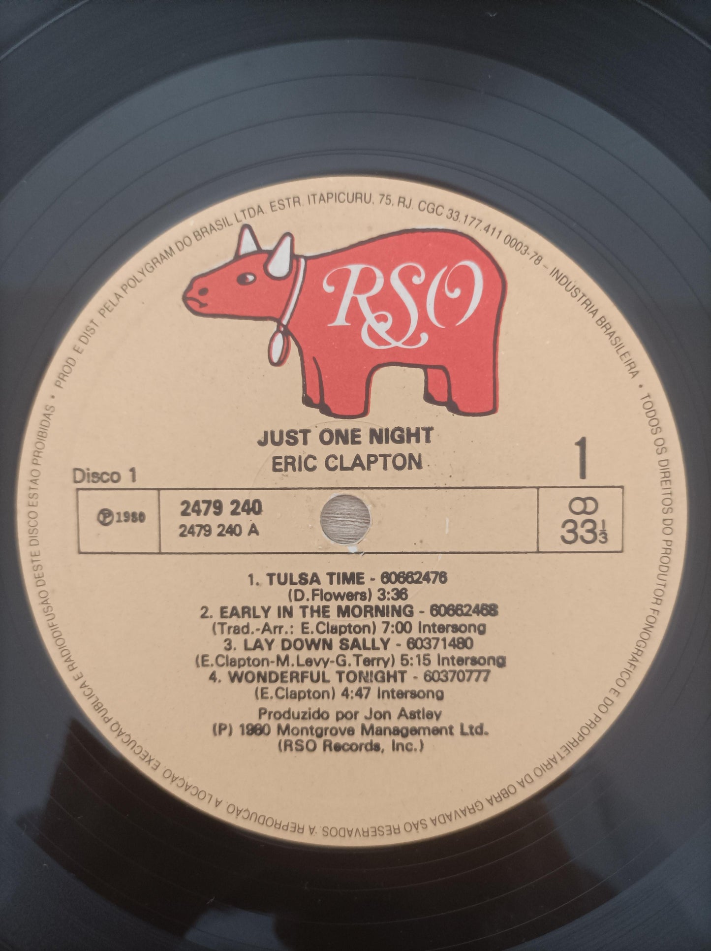 Lp Vinil Eric Clapton Just One Night Duplo