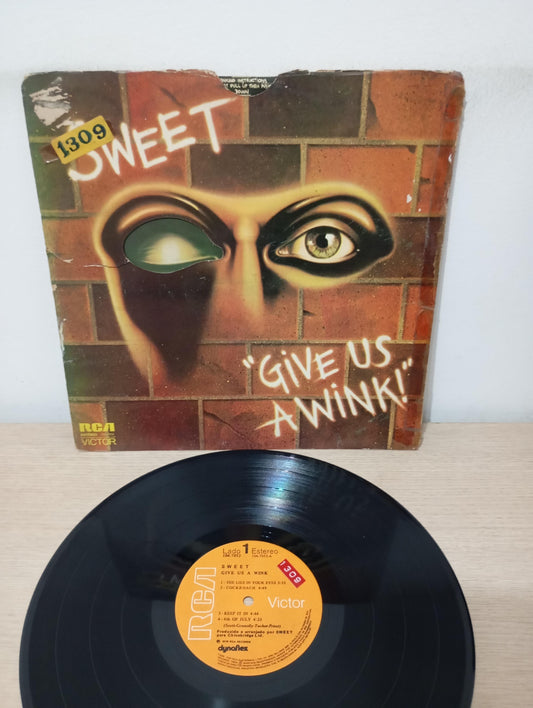 Lp Vinil The Sweet Give Us A Wink!, Leia