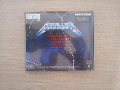 CD Metallica Ride The Lightning