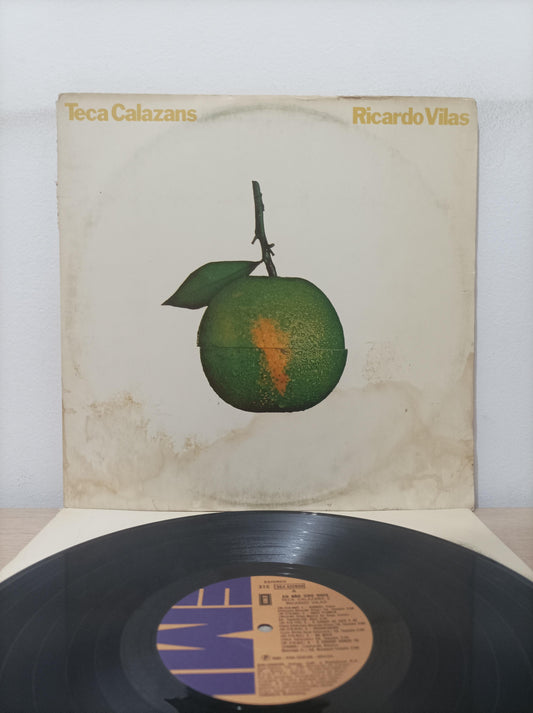 Lp Vinil Teca Calazans & Ricardo Vilas Não Sou Dois Encarte