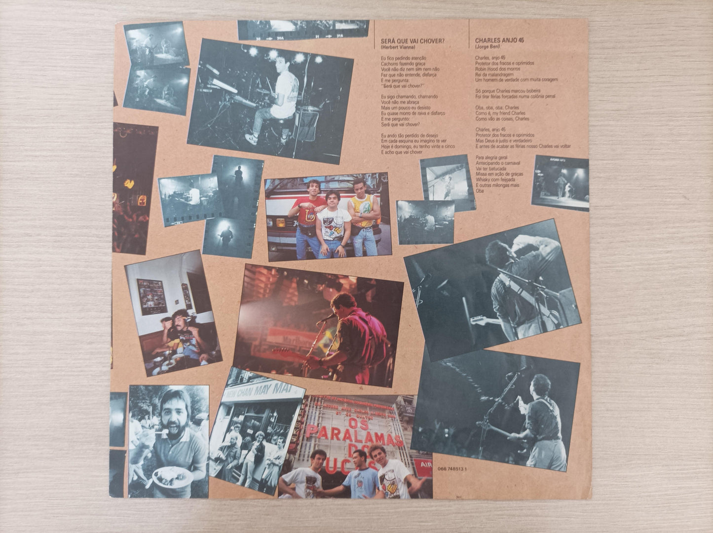 Lp Vinil Os Paralamas Do Sucesso D Com Encarte