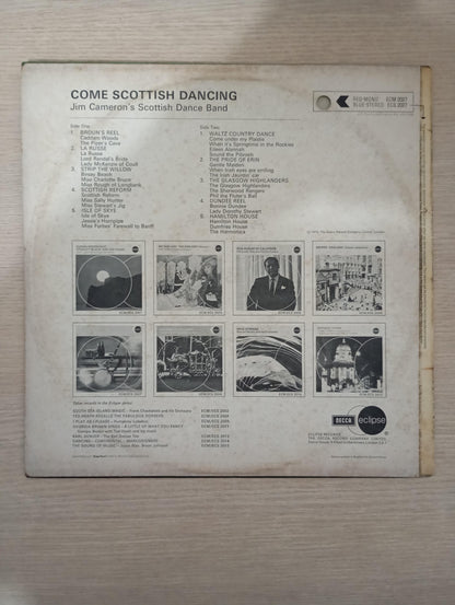 Lp Vinil Jim Cameron's Come Scottish Dancing, Leia