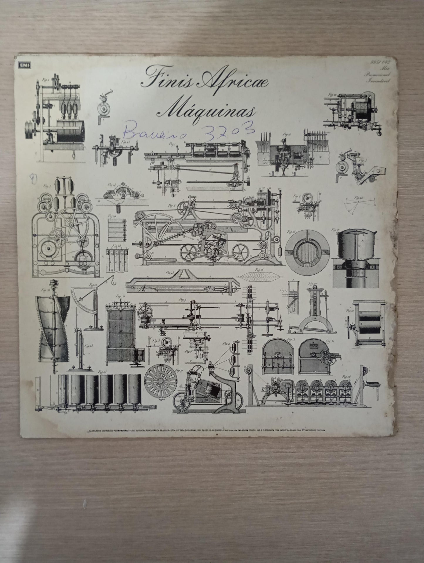 Lp Vinil Finis Africae Máquinas
